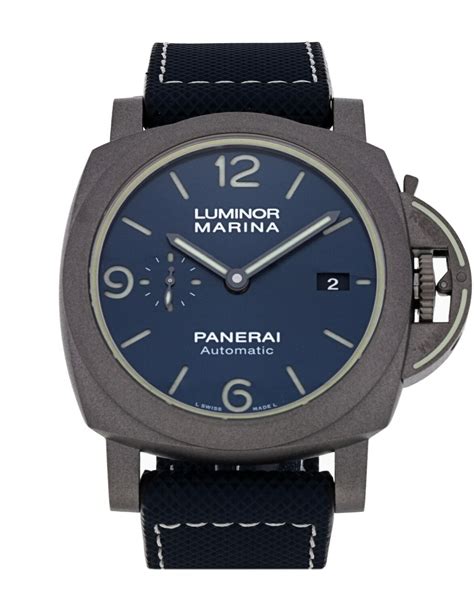 panerai luminor marina pam01117|panerai luminor marina esteel.